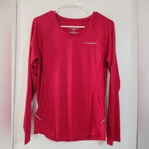 Brooks Women's Long-Sleeve Performance Tee - Bright Pink